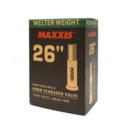 Камера Maxxis WELTER WEIGHT 26X1.50/2.50 Ніпель – Schrader 48мм (EIB00137100)
