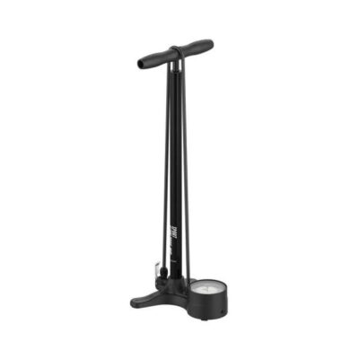 Підлоговий насос LEZYNE SPORT FLOOR DRIVE DV Манометр 3,5″ Чорний матовий 220psi Y13