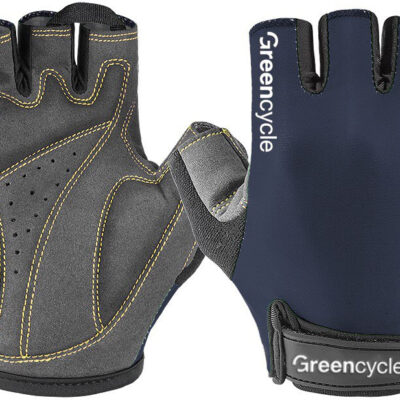 Перчатки Green Cycle Norn без пальцев S синие