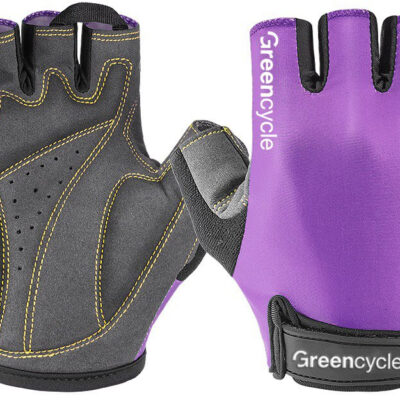 Перчатки Green Cycle Vivid без пальцев M фиолетовые