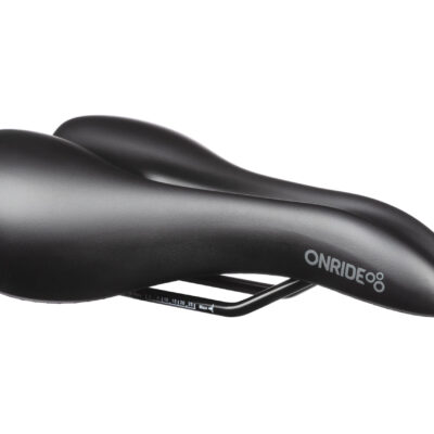 Сідло ONRIDE Seat, Double Density, сталеві рамки, 274×178 мм, чорний