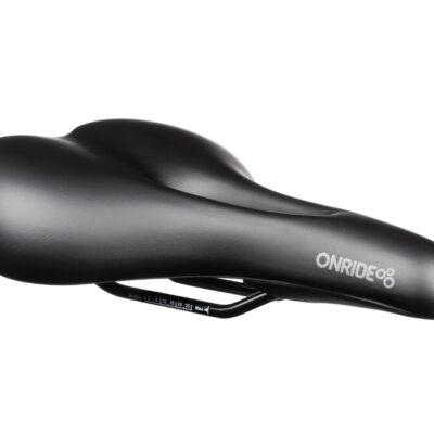 Сідло ONRIDE Sofa, сталеві рамки, 285×190 мм, чорний