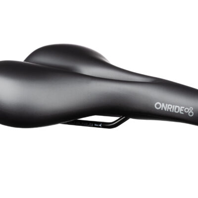Сідло ONRIDE Ace, сталеві рамки, 262×198 мм, чорний