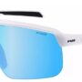 Окуляри R2 FUSION white (shiny), лінза smoke (ice blue chrome) PC High contrast HD, кат. 2