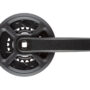 Комплект шатунів Prowheel CTD-CY01, під квадрат, 170 мм, 36-22T, на 11/10/9 шв., чорний
