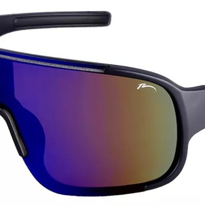 Окуляри Relax Star black matt, лінза smoke (Polycarbonate), blue revo, кат. 3