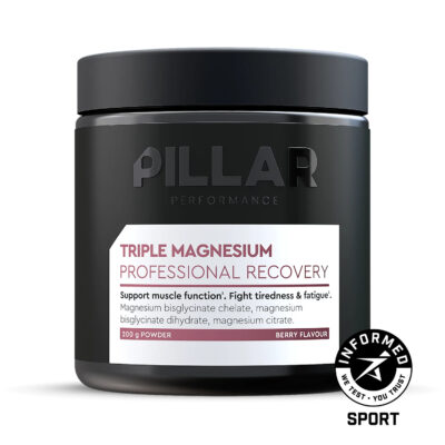 Магний PILLAR Performance Triple Magnesium ягоды 200г (банка)