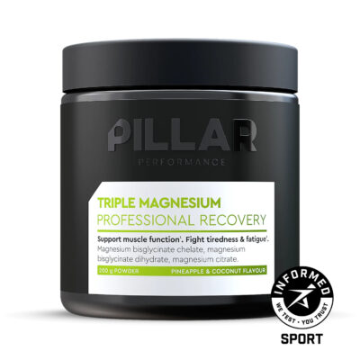 Магний PILLAR Performance Triple Magnesium ананас-кокос 200г (банка)