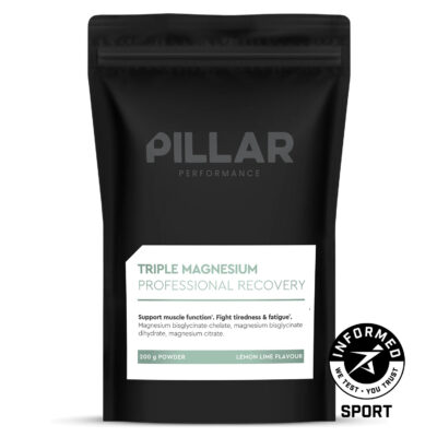 Магний  PILLAR Performance Triple Magnesium лимон-лайм 200г (дой-пак)