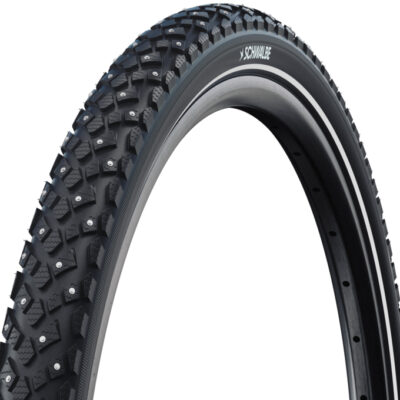 Покрышка 28×1.60 700x40C (42-622) Schwalbe MARATHON PLUS SPIKE SmartGuard, TwinSkin, B/B+RT HS396 240 Steel Studs WiC 67EPI