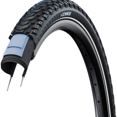 Покрышка 27.5×2.4 (62-584) Schwalbe MARATHON MONDIAL, RaceGuard, B/B-SK+RT HS630 ADDIX 67EPI 40B Double Defense