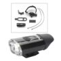 Фара на шолом XLC CL-F23, USB, Led
