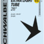 Камера 28" (23/28-622/630) Schwalbe SV15-EL EXTRA LIGHT 80мм