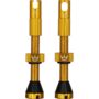 Ніпелі Peaty's x Chris King Tubeless Valves, 42mm, Gold