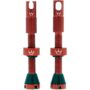 Ніпелі Peaty's x Chris King Tubeless Valves, 42mm, Red