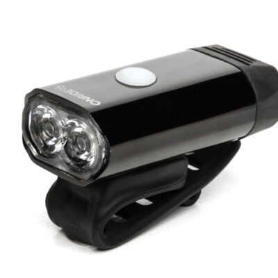 Велосипедна фара ONRIDE Glow (400 lm, 1050 mAh, USB Type-A), алюмінієва