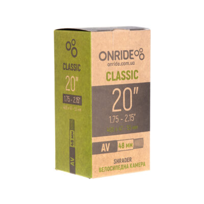 Камера ONRIDE Classic 20″x1.75-2.15″ (406×47-55) AV 48